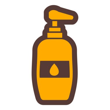 Şişe ikonu vektörü. İnce çizgi işareti. izole edilmiş sınır sembolü çizimi