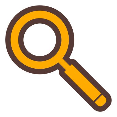 Arama simgesi vektör illüstrasyonu