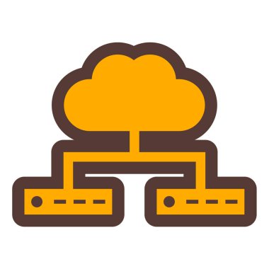 Bulut hesaplama. Web simgesi