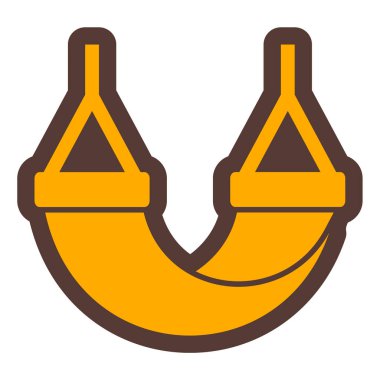 Kumaş. Web simgesi basit illüstrasyon