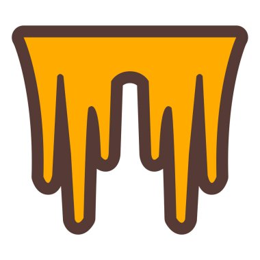 Çizgi film simgesinin vektör çizimi