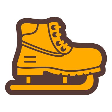 Buz pateni. Web simgesi