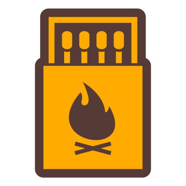 Bir gaz simgesinin vektör illüstrasyonu