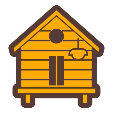 ev simgesi vektör illüstrasyonu