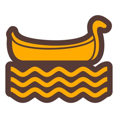 Kumsal. Web simgesi basit illüstrasyon