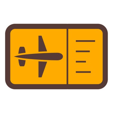 Havaalanı. Web simgesi basit illüstrasyon