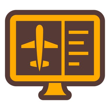 İnternetten alışveriş. Basit resimleme