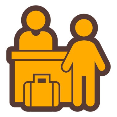 iş ve finans ikonu vektör illüstrasyonu