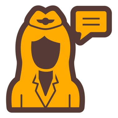 avatar. Web simgesi basit illüstrasyon