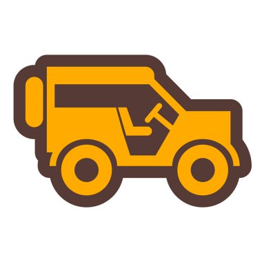 Kamyon. Web simgesi basit illüstrasyon