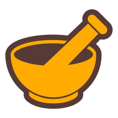 Havan topu. Web simgesi basit illüstrasyon