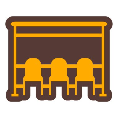 Modern b 'nin vektör illüstrasyonu eksik simgesi