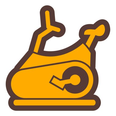 Motorsiklet. Web simgesi basit illüstrasyon