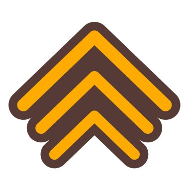 Ok. Web simgesi basit illüstrasyon