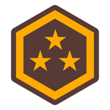 yıldız simgesi, vektör çizimi