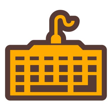 Alışveriş. Web simgesi basit illüstrasyon