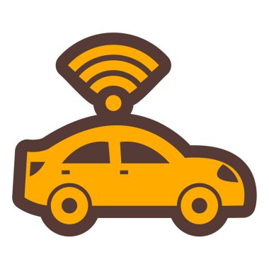 Araba taksi ikonu. beyaz arkaplanda izole edilmiş web tasarımı için akıllı saat vektör simgeleri