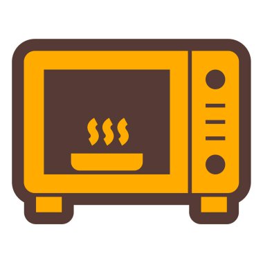 Fırın. Web simgesi basit tasarım