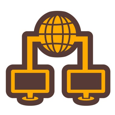 ağ paylaşımı. Basit resimleme