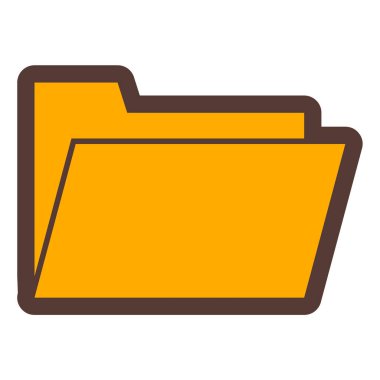 Dosya. Web simgesi basit illüstrasyon