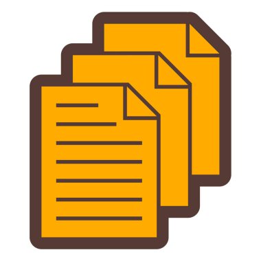 dosya biçimi simgesi, vektör illüstrasyonu