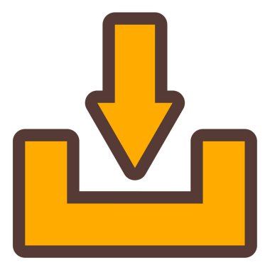 İndir. Web simgesi basit illüstrasyon