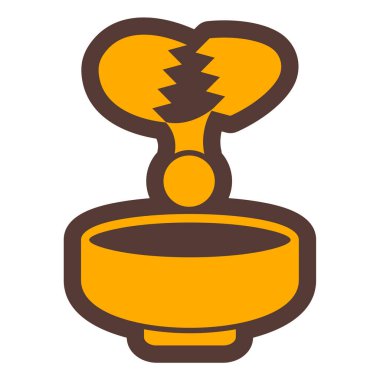 Bir kalp simgesinin vektör illüstrasyonu