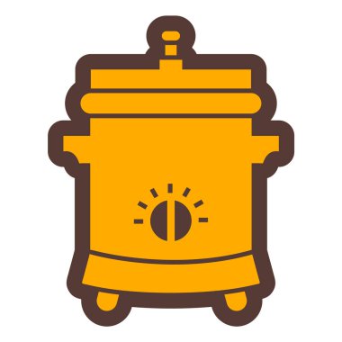 Çizgi film simgesinin vektör illüstrasyonu