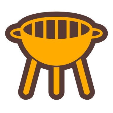 Barbekü ızgarası. Basit tasarım