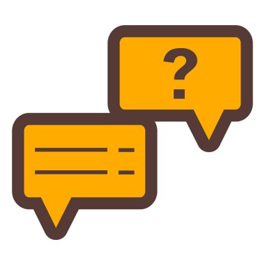 Sohbet balonu Basit tasarım