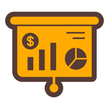 iş grafiği vektör illüstrasyonu