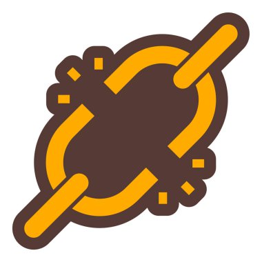 Kılıç. Web simgesi basit illüstrasyon