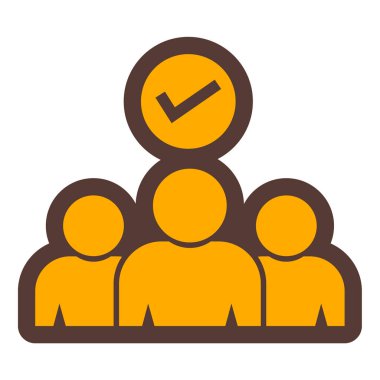 iş simgesi vektör illüstrasyonu