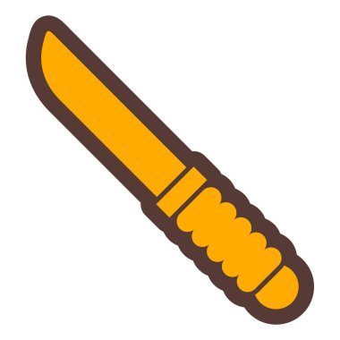 Bıçak. Web simgesi basit illüstrasyon