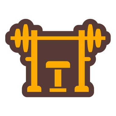 Ağırlık kaldırmak. Basit resimleme