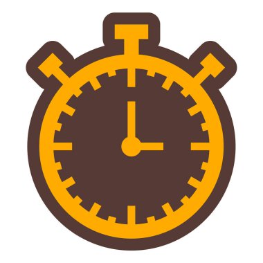 Zaman yönetimi simgesi vektör illüstrasyonu