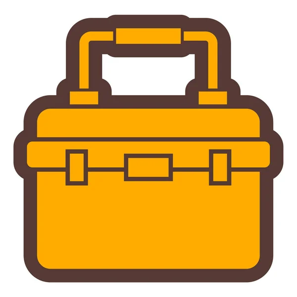 Briefcase Web Icon Simple Illustration — Stock Vector