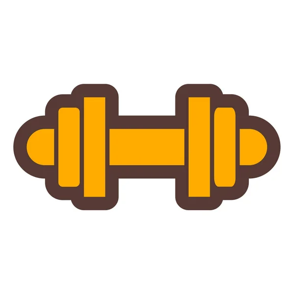 Fitness Gym Equipment Icon Vector Illustration Graphic Design — Stockový vektor