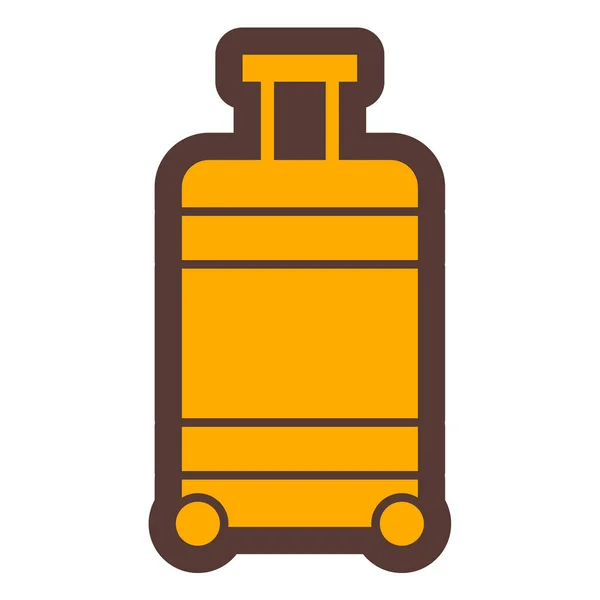 Travel Suitcase Icon Vector Illustration Design — Stock Vector