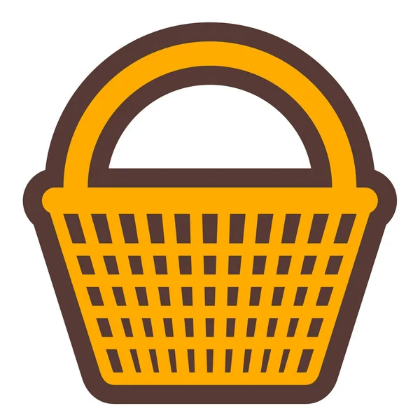 Warenkorb Symbol Einfache Illustration Von Marktshop Vektorsymbolen Für Das Web — Stockvektor