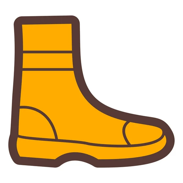 Boot Icon Vector Illustration — Stock Vector