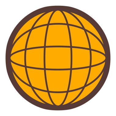 Seo ve teknoloji simgesinin vektör illüstrasyonu