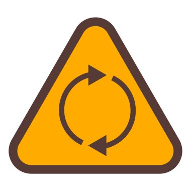 Yol tabelası. Basit resimleme