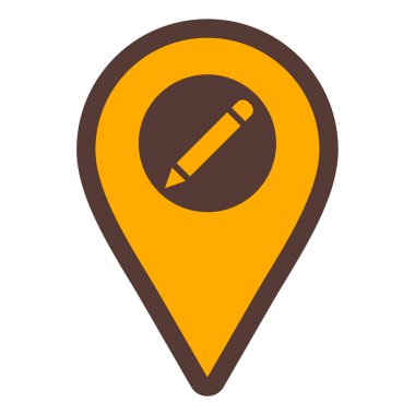 İğne. Web simgesi basit illüstrasyon