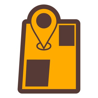 GPS navigasyon. Basit resimleme