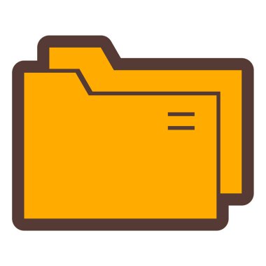 Dosya. Web simgesi basit illüstrasyon