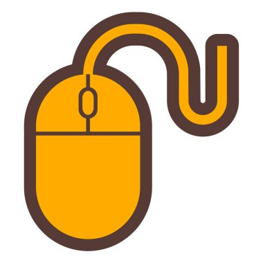 Fare. Web simgesi basit illüstrasyon