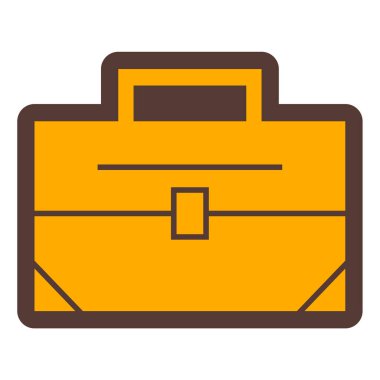 Çanta. Web simgesi basit tasarım