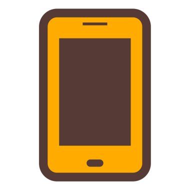 Akıllı telefon. Web simgesi basit tasarım