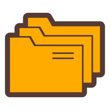 Dosya. Web simgesi basit illüstrasyon